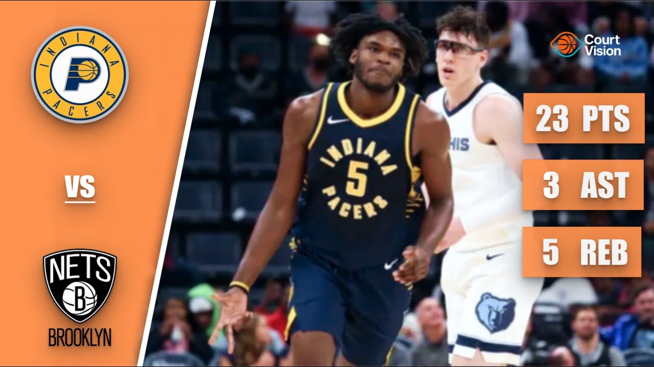 Jarace Walker's 23 Points Lead Pacers to Victory Over Nets on Feb 11